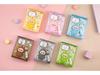TWS-K84A Wireless Bluetooth Earphones with Cartoon Mini Coin Purse and Colorful Silicone Keychain Pendant