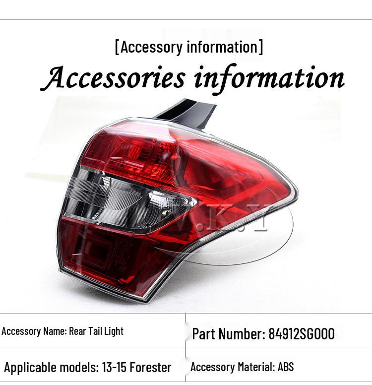 Compatible Tail Lights Assembly for Subaru Forester (2013-2015)