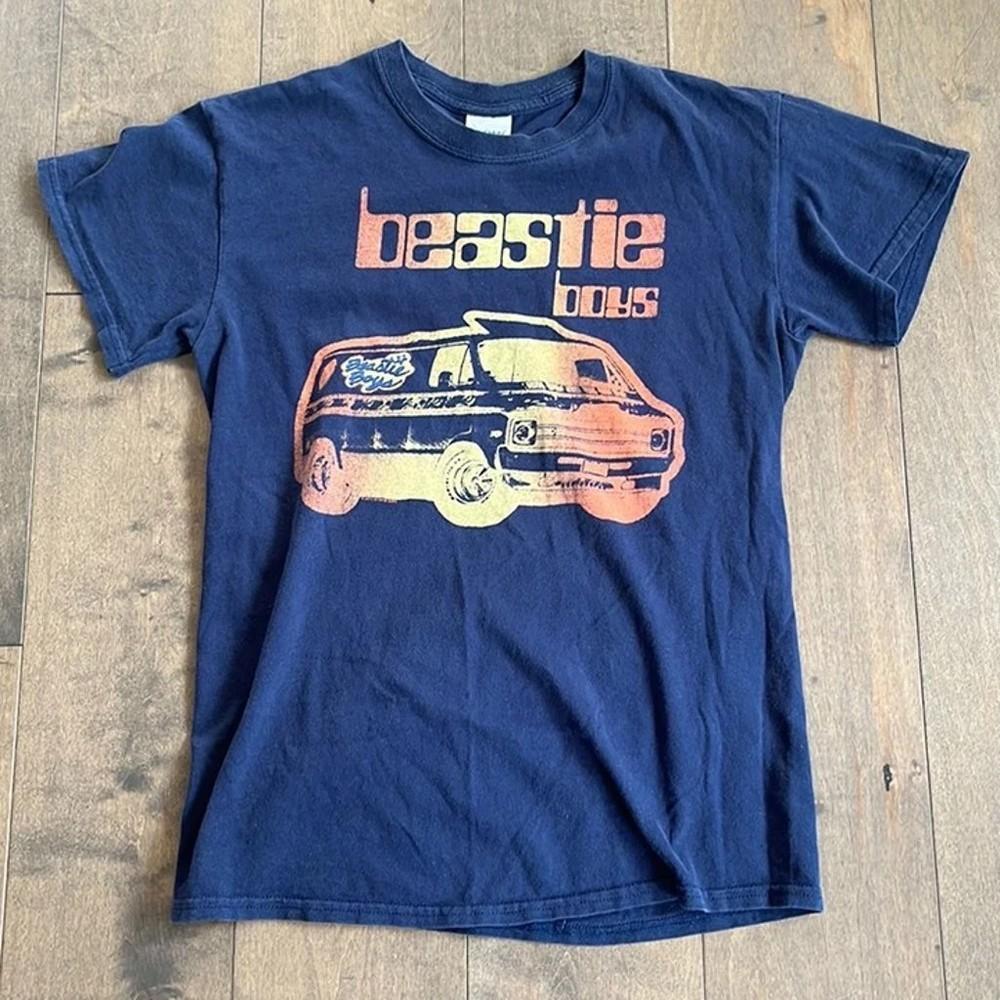 Beastie Boys band 90s Communication Navy T shirt short sleeve tee Unisex T-Shirt XXXXL