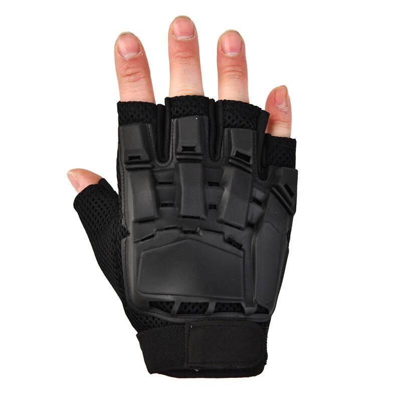 Li Shi Black Hawk Fingerless Tactical Gloves