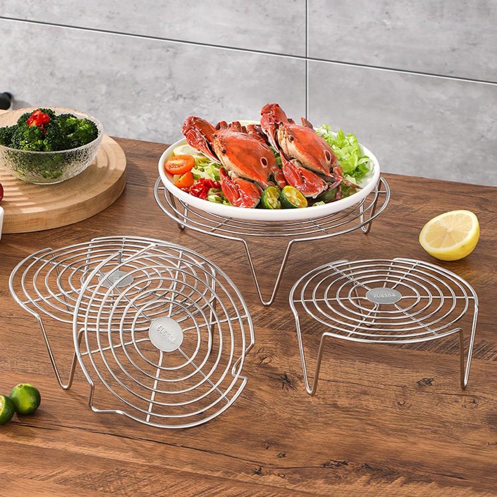 Stainless Steel Steaming Tray for Various Pots Pans and Cookware