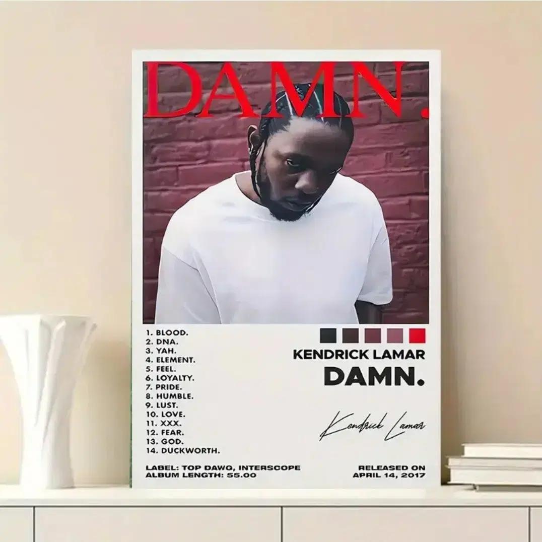 

Холст для обложки альбома Kendrick Lamar Damn