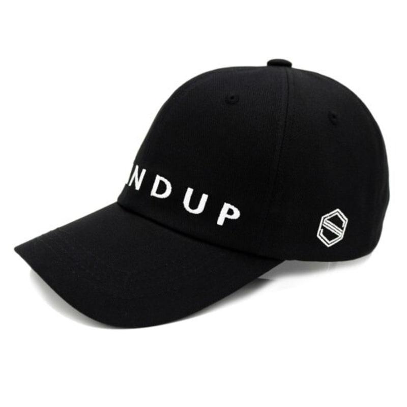 

STANDUP [STANDUP] Front Black Color Ball Cap LITE FIT