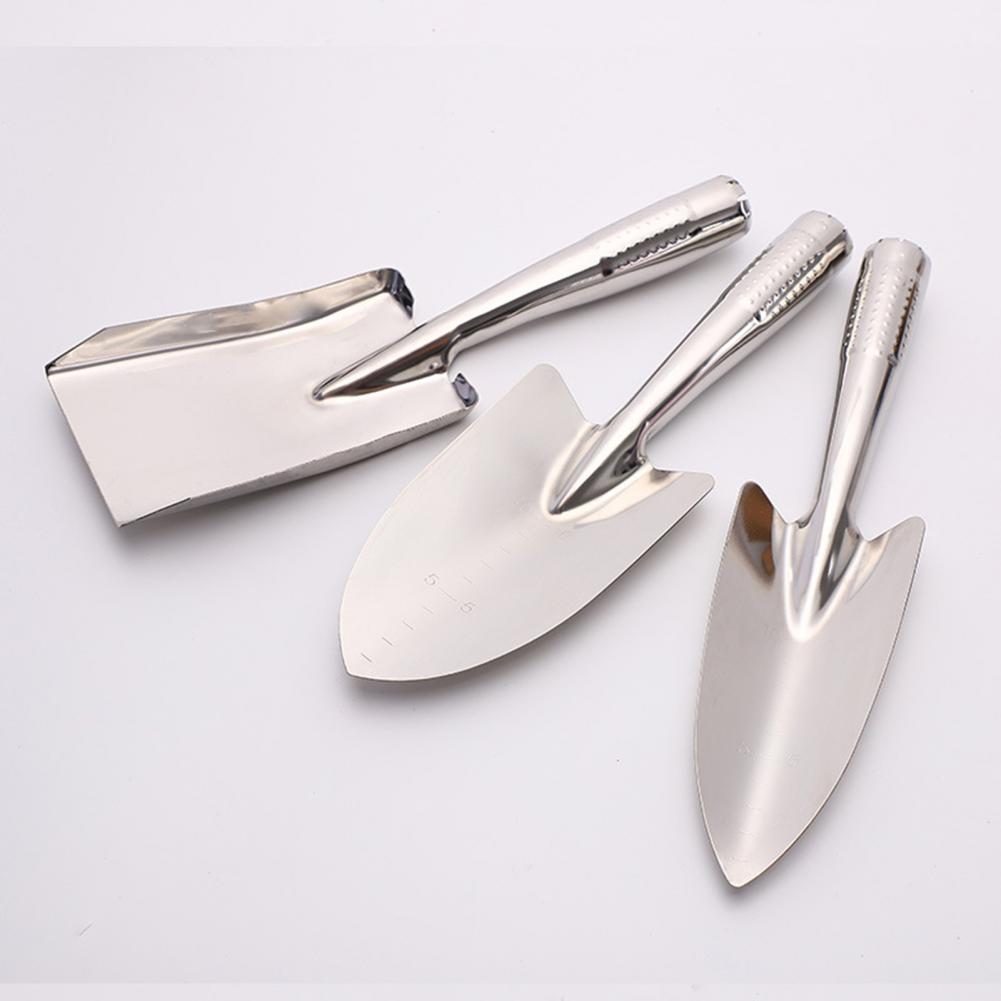 Multifunctional Ergonomic Garden Shovel Stainless Steel Universal Anti-corrosion Planting Shovel For Yard Household Supplies
