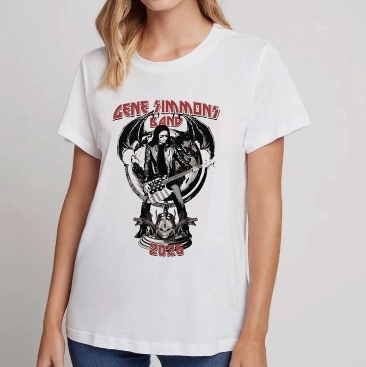 Gene Simmons Band 2025 Tour T-shirt Unisex T-Shirt XXXXL
