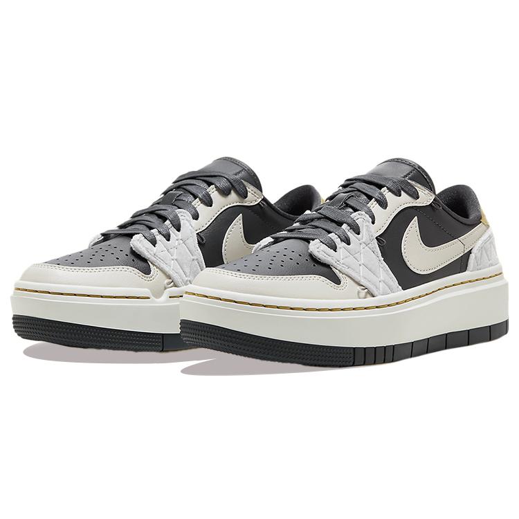 New JORDAN 1 Elevate Low Se Anthracite Light Bone Women's DV1494-001