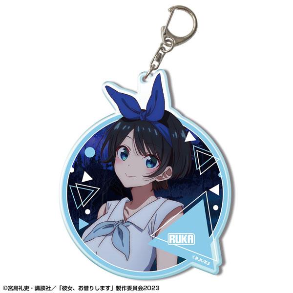 Anime Rent A Girlfriend Figures Chizuru Sakurasawa Action Model Acrylic Keychains Kawaii Bag Pendant Key Chains Children's Gifts