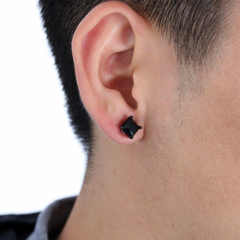 Boucles D'Oreilles Magnétiques OPVYAEU - Lot 4 Paires, 5-8mm, Acier Inox, Sans Perçage