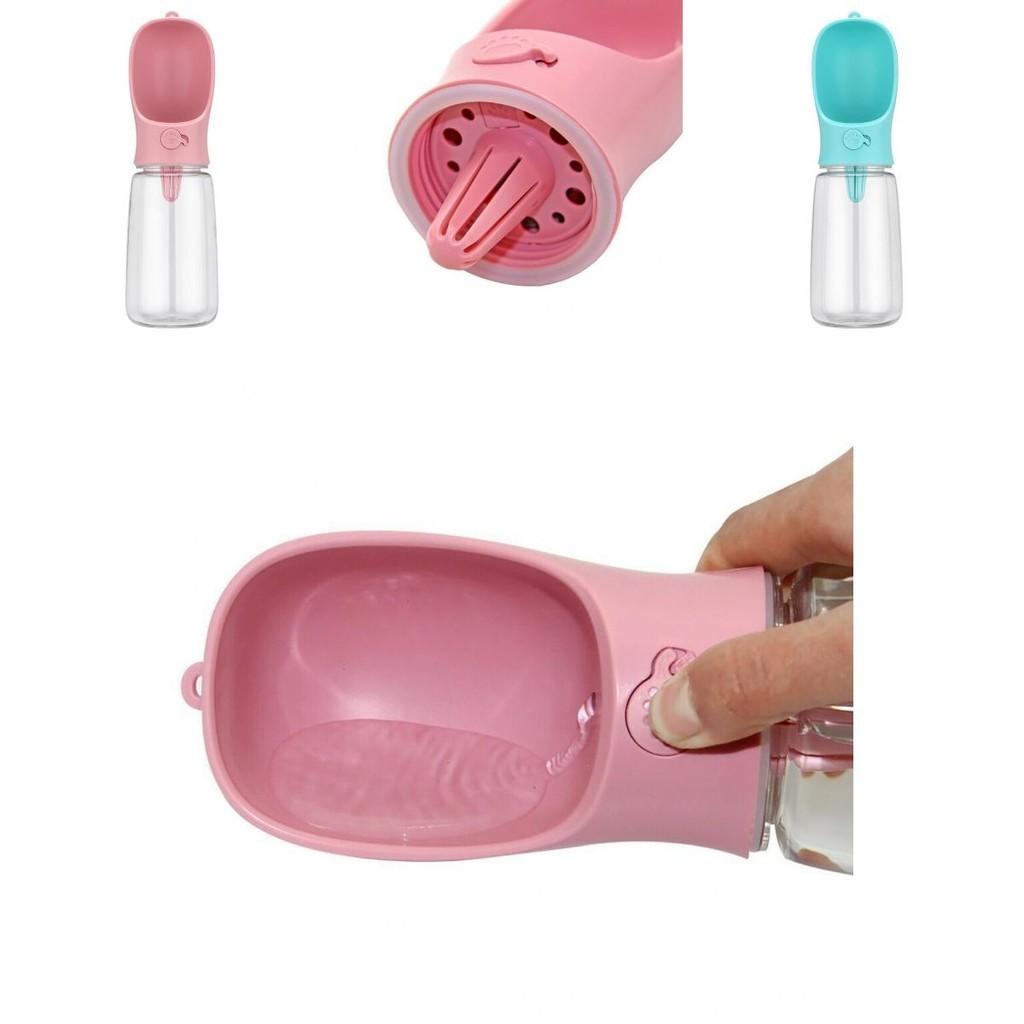 Innovative Haustier-Wasserflasche für Hunde und Katzen mit großem Fassungsvermögen und auslaufsicherem Design