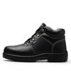 Xuhhao Men's 215 Fleece-Lined High-Top Safety Work Shoes
