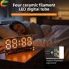 DC 1V 1-digit Digital Clock Kit DIY Welding Practice Kit With Brightness Adjustment for Bedroom Desktop Decoration