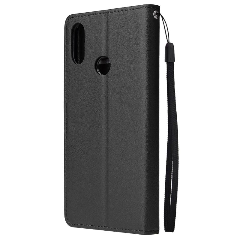 For Samsung A10S A20S Cellphone Cover Mobile Phone Shell Buckle Closure Cards Slots PU Leather Smart