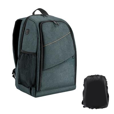 Kamerarucksack, Reisekameratasche, Kameratasche mit großer Kapazität und Laptopfach, Stativhalterung