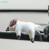 5Pcs Cute Cat Figurines - Adorable Cat Car Dashboard Ornaments (Lyingsitting Poses) For Car Interior Decor  Desk Decoration