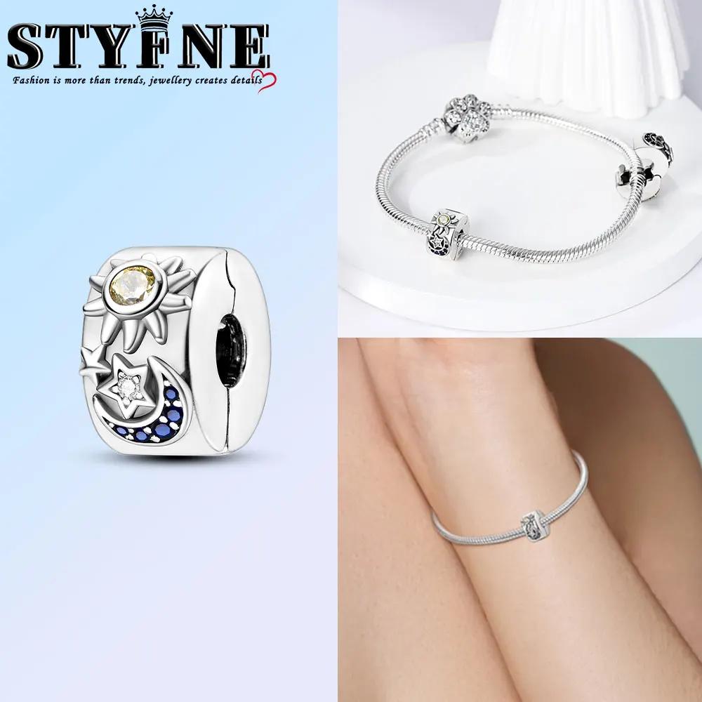 Pink Heart Charms Copper Galaxy Beads Bracelet Making Supplies Diy Handmade Jewelry Birthday Gift For Girls