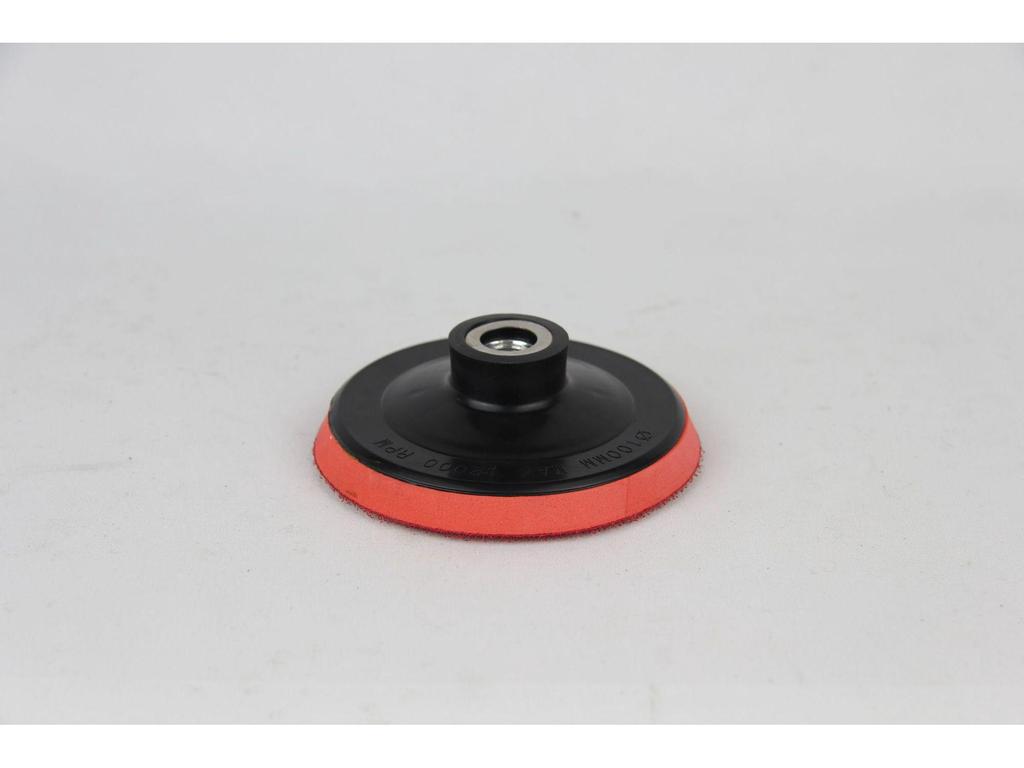 Red Cotton Polishing Pad: 3-7 Inch, Car Wax & Polish, Nylon Hook & Loop, M10/M14 Options