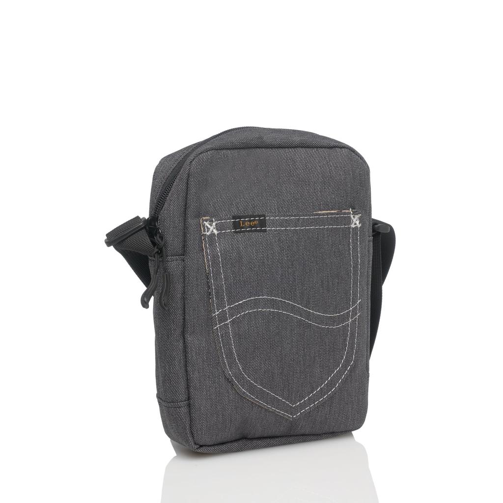 Shoulder Polyester Water Repellent Mini Vertical Shoulder Black [Lee] Sonic+ (Denim Style) 320-1330 320-1330-01