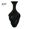 Charmante Heimdekorationsvase 3D-gedruckte Vase, Verdrehtes Wirbeldesign, Minimalistischer Tisch-Pflanztopf zur Stressbewältigung, Hydroponische Blume für Wohnzimmer