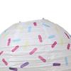 Chinese Japanese Round Paper Lantern Lampshade Hanging DIY Assemble for Birthday Halloween
