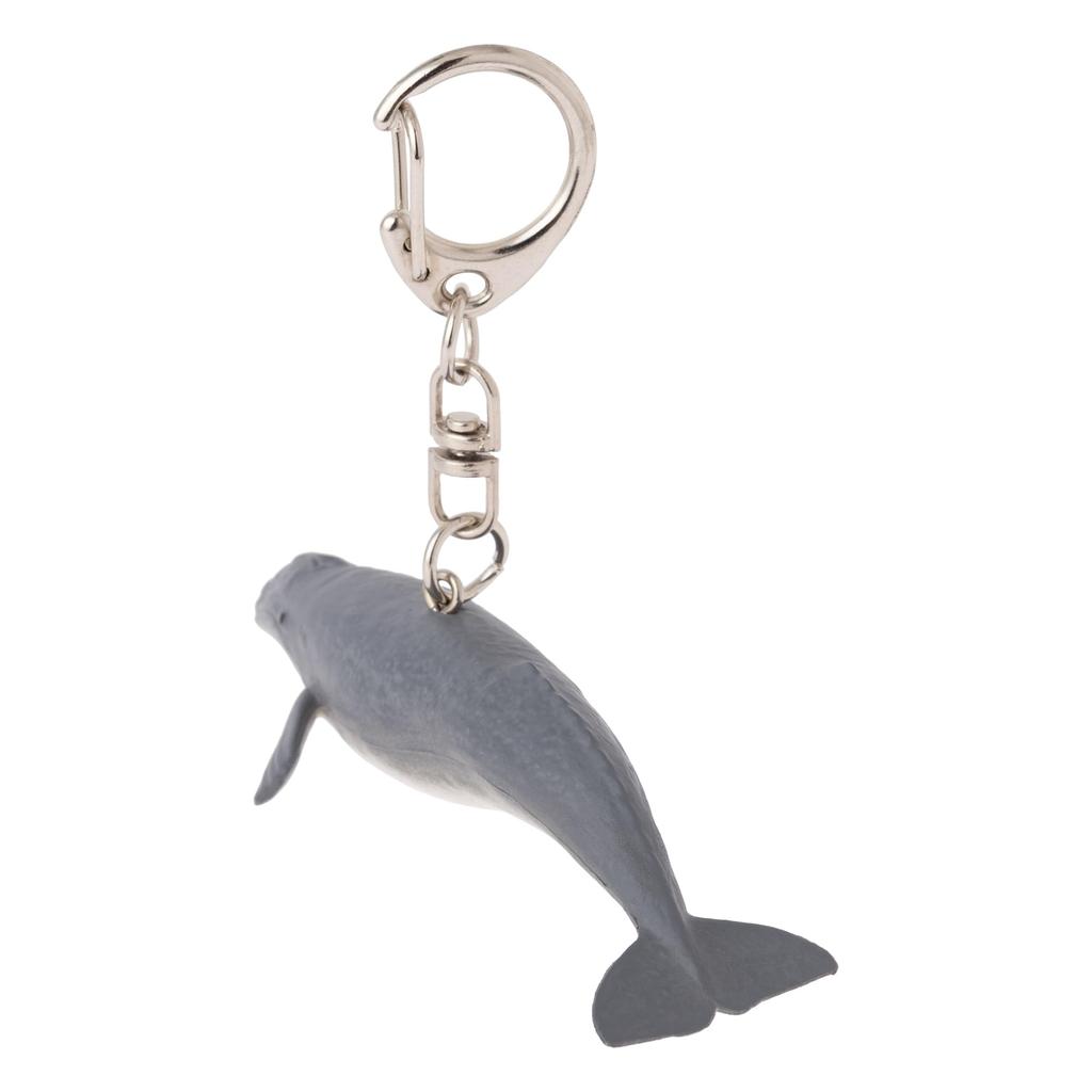 Animal Figure Keychain Gray Whale 387607 [Mojo] -