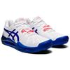 Asics Gel Resolution 8 White Lapis Lazuli Blue Women Sneakers 1042A072-107