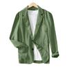 Men's Casual Long Sleeve Blazer Jacket with Pockets Lightweight Fashion Outerwear Suitable for Various Occasions Stylish Design