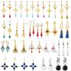 Spiel Genshin Impact Ohrring Tartaglia Hu Tao Venti Kaeya Alberich Aether Qiqi Keqing Cosplay Clip-Ohrringe Für Fans Schmuck Geschenk