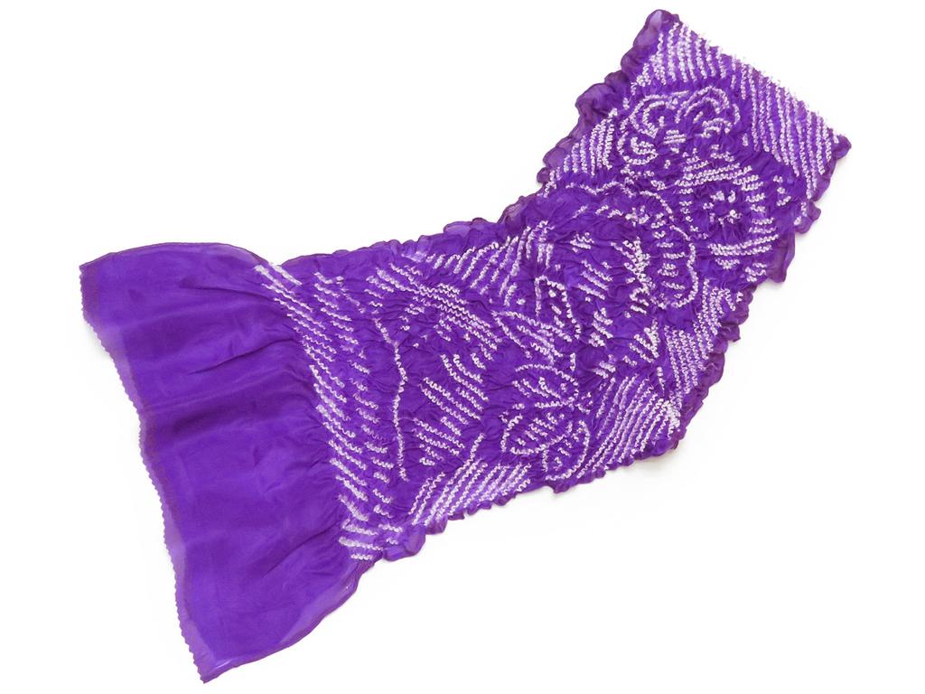 Muromachi Kimono 7 Years Old Full Set for Girls Kimono with Picture Pattern Knot Obi Set Bells and Cherry [Kyoto st. ] Shichi-Go-San Children's