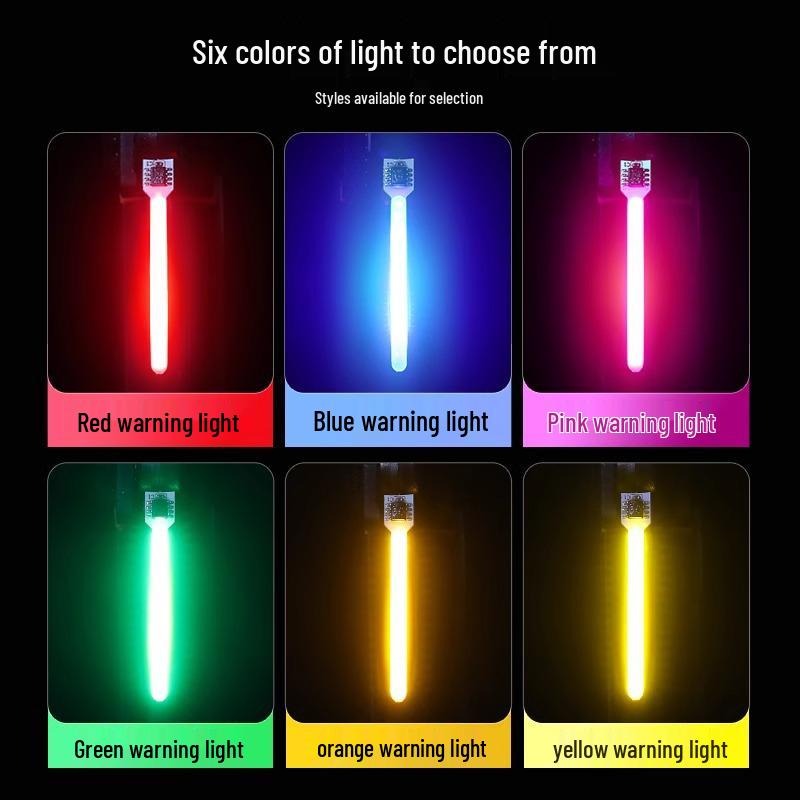 Lu Maiwei Bicycle Taillight: Night Riding Warning and Navigation Light for Mountain and Road Bikes