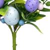 Påsk Konstgjord Blomsterbukett Plast Falsk Blomsterarrangemang med Ägg och Bär för Heminredning 2026 Festtillbehör