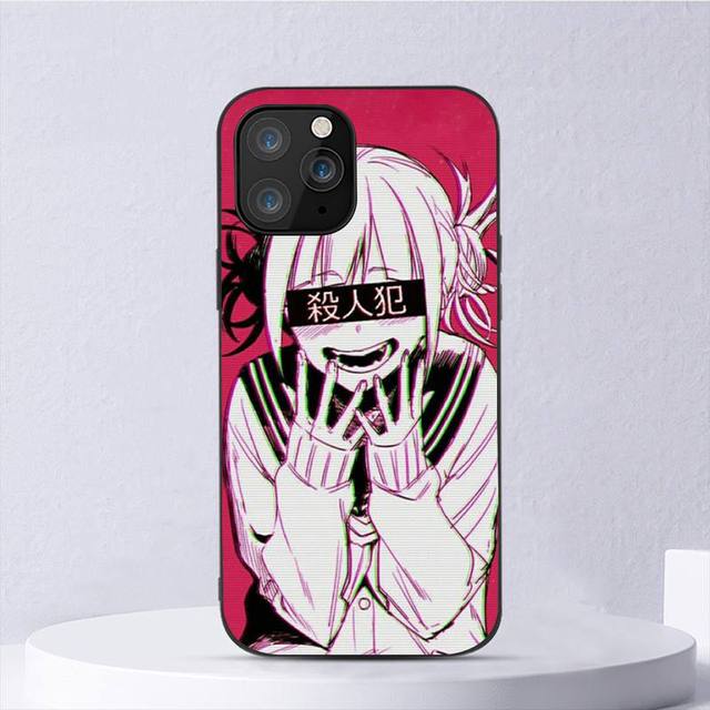 Anime Himiko Toga Waifu Phone Case For Iphone 11 12 Mini 13 14 Pro Xs Max X 8 7 6s Plus 5 Se Xr Shell