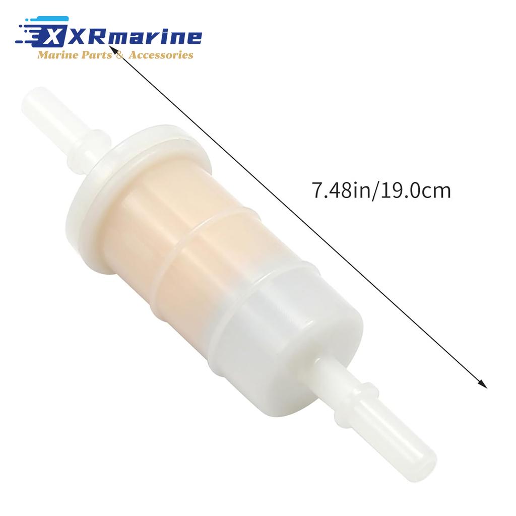 Inline Fuel Filter 879885Q Compatible with Mercury Mariner 30 To 300 HP Outboard Engines Replacement Parts 879885T Pack of 4