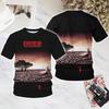 Rock Kreator 3D Printed T-shirt Men's Hip-hop Fashion Short Sleeved Top Personalized Street Casual Comfortable Round Neck Clothing