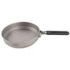 Lixada 1100ml Titanium Fry Pan Ultralight Grill Frying Pan with Folding Handle for Outdoor Cooking Camping Hiking