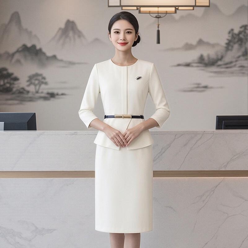 

Taluoman Elegant Professional Work Dress 2XL