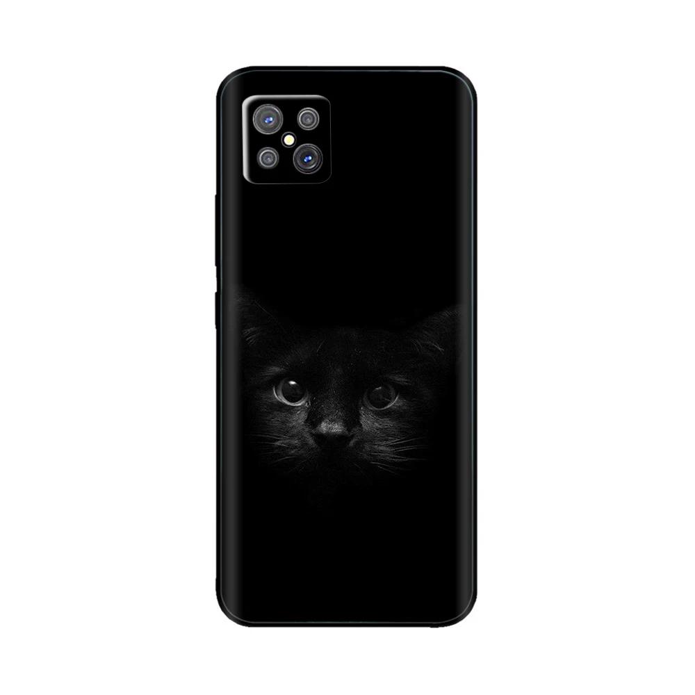 Etui na telefon Oppo Reno4 Z 5G Modne Kreskówkowe Płynny Silikon Miękkie Tylne Pokrowiec Na OPPO A92S Wysokiej Jakości Zderzak Etui Torba Coque