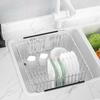 ZISIZ Adjustable Kitchen Dish Drying Rack