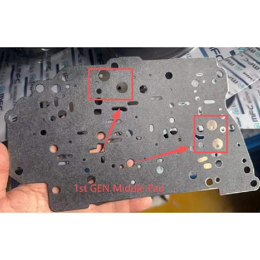 6F35 Transmission Valve Body Middle Separator Valve Body Partition for Ford Gearbox Car Accessories DV6P-7Z490-AA DV6P-7J236-AA 1st GEN Middle Pad