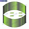 For Kawasaki Ninja650 Ninja 650 Motorcycle 17 Inch Front And Rear Wheel Hub Sticker Decal Waterproof Reflective Rim Stickers