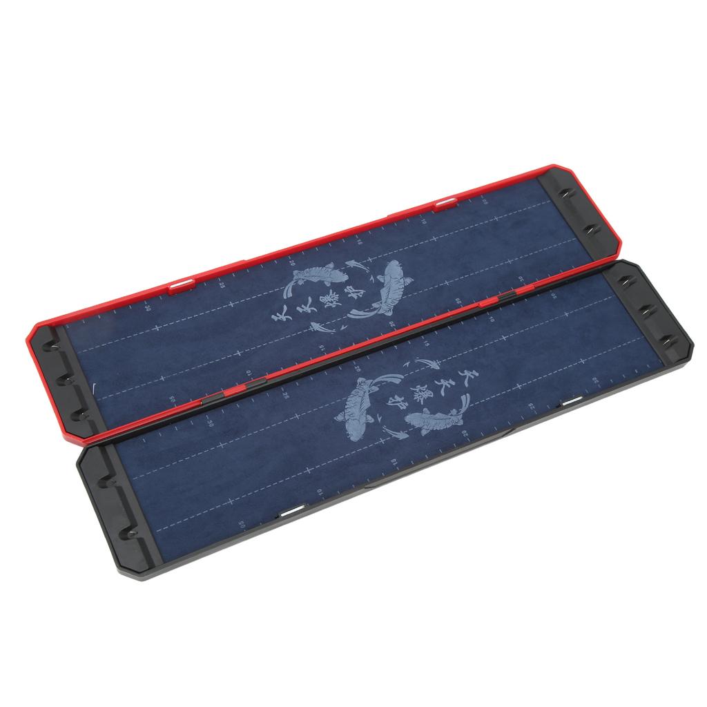 Pouzdro na rybářský vlasec Krabička na rybářské splávky Krabička na rybářské montáže pro rybářské náčiní Nástrojové příslušenství 40x9x3cm