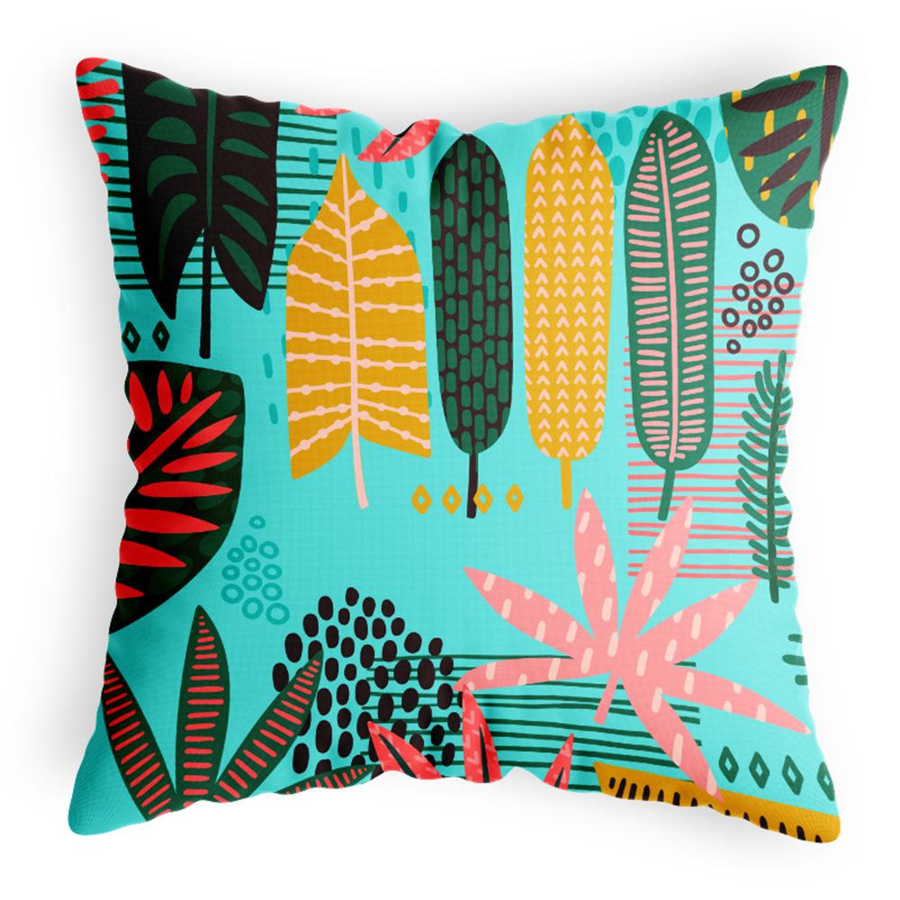 Colorful Cushion Cover for Sofa Backrest, Dining Chair, Waistrest, Office Universal Pillow Cover, Nordic Style Cushion Cover