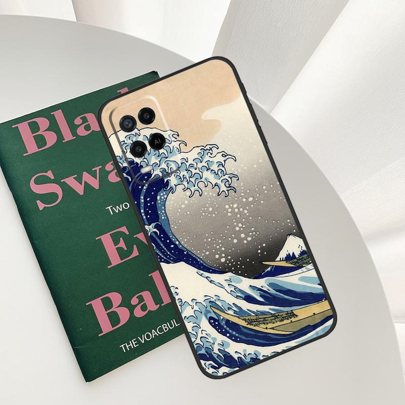 Great Wave Off Kanagawa Japan For OPPO A98 A78 A18 A38 A58 A5 A6 Pro A15 A17 A57 A16 A76 A96 A54 A74 A94 A40 A60 A80 Case