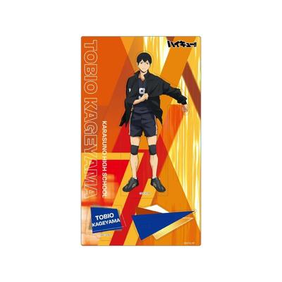 Nippon Television Service Haikyuu Wooden Pop Stand Tobio Kageyama W120 X H210mm Made of MDF Vol.2 Approx.
