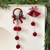 Christmas Flocking Decorations Window Hanging Accessories