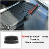 Right Hand Drive Vehicle Accessories with Carbon Fiber Pattern Black Navigation Panel Decorative for Benz SMARTfor Two Sticker