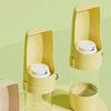 Dog Water Bottle with Food Dispenser Drinking Bowl for Outdoor Walking Travel Foldable Drinking Bottle Food Container