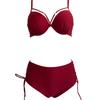 2026 New Style Steel-bra Size Breast-controlling Bikini Sexy Swimming Suit for Women, Popular Among Instagram Influencers