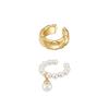Volume Point Pearl Ear Cuff Set_Se0156