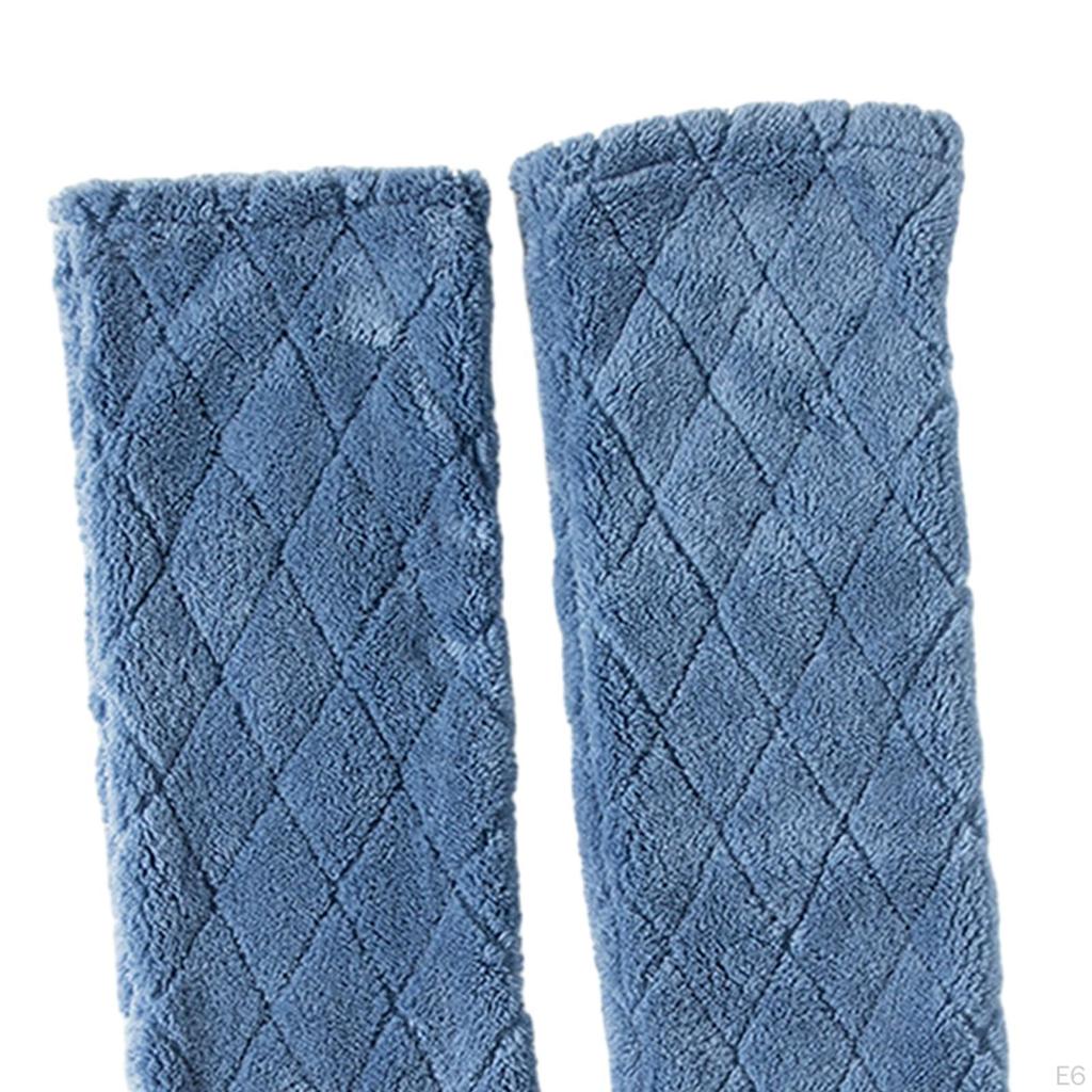 Overknee-hohe Fuzzy-Socken, Slipper-Stiefel-Fleece, warme Damen-Oberschenkel-Beinlinge