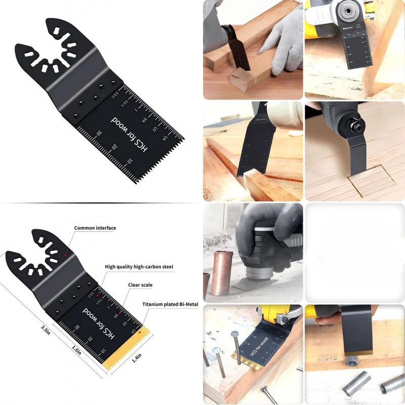 Universal 20-Piece Oscillating Saw Blade Set - Hot Selling